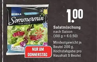 Scheck-in-Center Salatmischung 200g Angebot