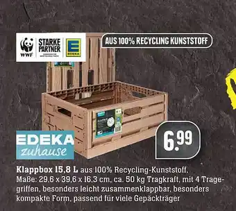 Scheck-in-Center Klappbox 15.8 L Angebot