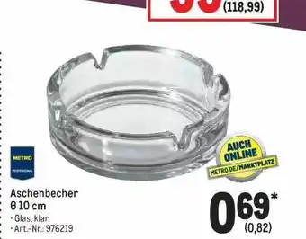 METRO Aschenbecher ø 10 Cm Angebot