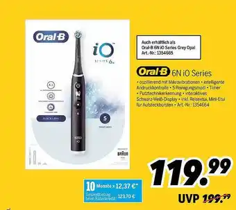 MEDIMAX Oral-b 6n I0 Series Angebot