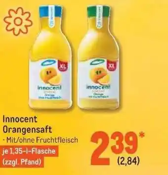 METRO Innocent Orangensaft Angebot