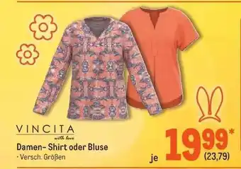 METRO Vincita Damen-shirt Oder Bluse Angebot