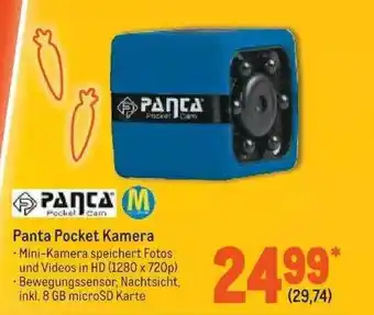 METRO Panta Pocket Kamera Angebot