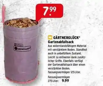 Raiffeisen Markt Gärtnerglück Gartenabfallsack Angebot