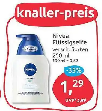 Budni Nivea Flüssigseife Angebot