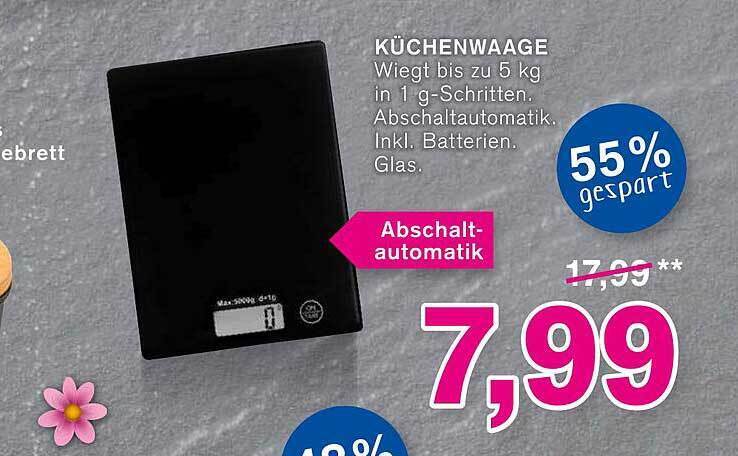 Küchenwaage Angebot bei KODi