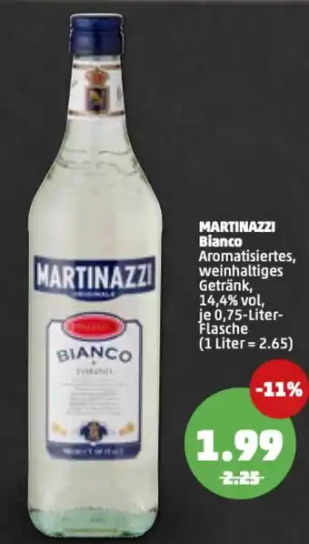 PENNY Martinazzi Bianco 0,75 L Angebot