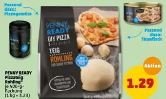 PENNY Penny Ready Pizzateig Rohling 400 g Angebot