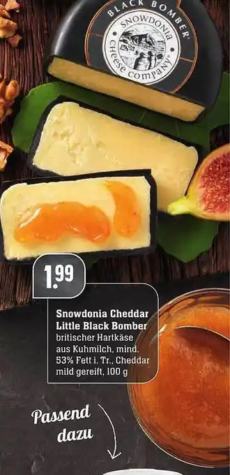 Scheck-in-Center Snowdonia Cheddar Little Black Bomber 100g Angebot