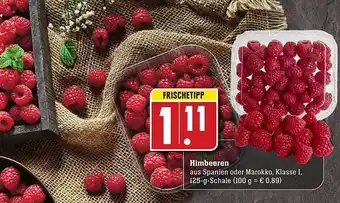 Scheck-in-Center Himbeeren 125g Angebot