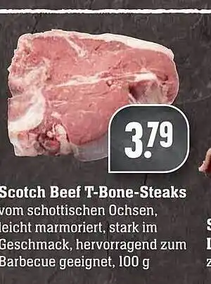 Scheck-in-Center Scotch Beef T-bone Steaks 100g Angebot