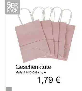 KiK Geschenktüte Angebot