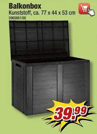 Poco Balkonbox Angebot