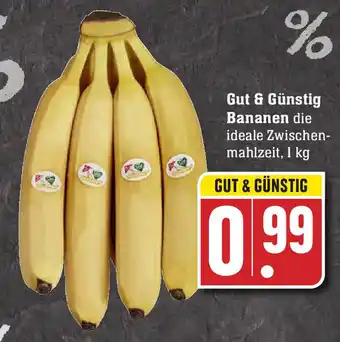 E-Center Bananen 1kg Angebot