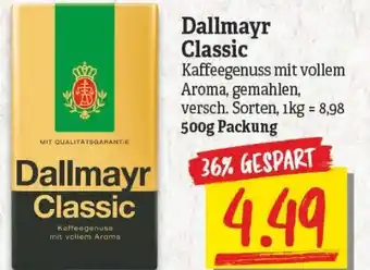 NP Discount Dallmayr Classic 500g Packung Angebot