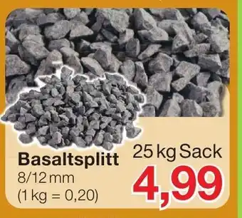 Jawoll Basaltsplitt 25kg Sack Angebot