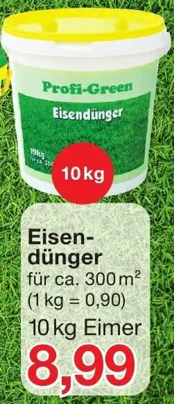 Jawoll Eisendünger 10kg Eimer Angebot