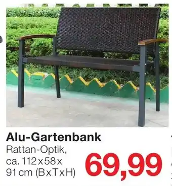 Jawoll Alu Gartenbank Angebot