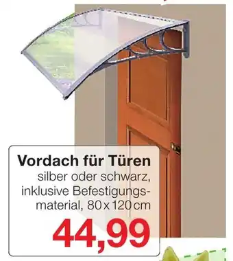 Jawoll Vordach für Türen Angebot