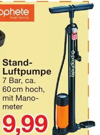 Jawoll Prophete Standluftpumpe Angebot