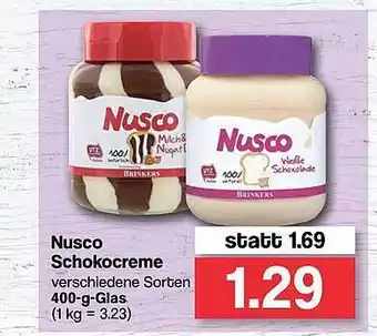 Famila Nord West Nusco Schokocreme Angebot