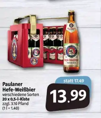 Markant Markt Paulaner Hefe-weißbier Angebot