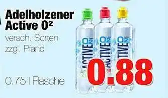 Edeka Scherer Adelholzener Active O2 Angebot