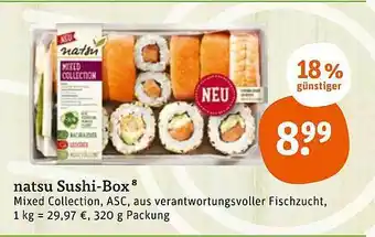 tegut Natsu Sushi-box Angebot