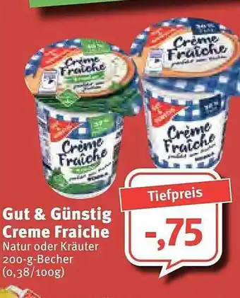 Feneberg Gut & Günstig Creme Fraiche Angebot