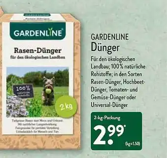 Aldi Nord Gardenline Dünger Angebot