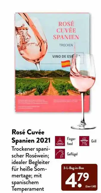 Aldi Nord Rosé Cuvée Spanien 2021 Angebot