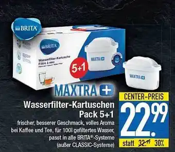 E-Center Maxtra Wasserfilter-kartuschen Pack 5+1 Angebot