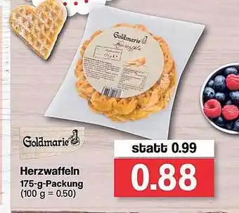 Famila Nord West Goldmarie Herzwaffeln Angebot