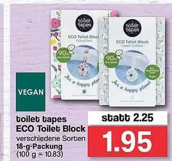 Famila Nord West Toilet Tapes Eco Toilet Block Vegan Angebot