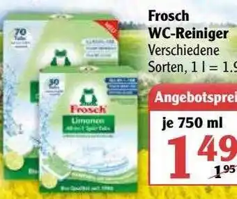 Globus Frosch Wc-reiniger Verschiedene Sorten Angebot