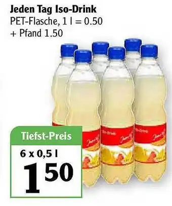 Globus Jeden Tag Iso-drink Pet-flasche Angebot