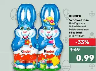 Kaufland Kinder Schoko-hase Angebot