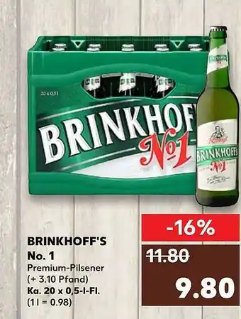 Kaufland Brinkhoff's No. 1 Angebot