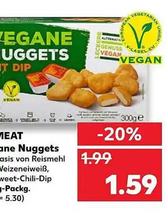 Kaufland Meat Vegane Nuggets Angebot