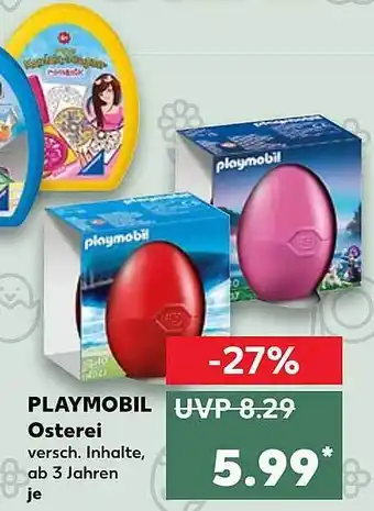 Kaufland Playmobil Osterei Angebot