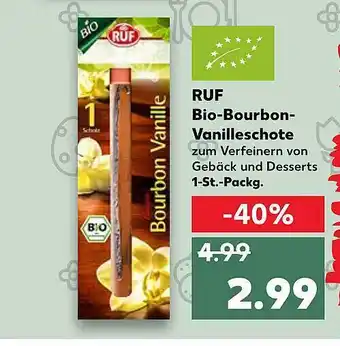 Kaufland Ruf Bio-bourbon-vanilleschote Angebot