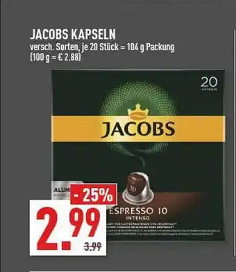 Marktkauf Jacobs Kapseln Angebot