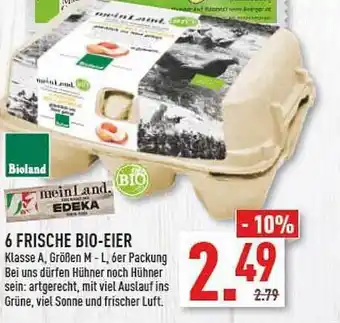 Marktkauf Bioland Edeka 6 Frische Bio-eier Angebot