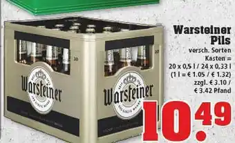 Marktkauf Warsteiner Pils Versch. Sorten Angebot