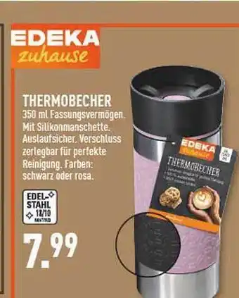 Marktkauf Edeka Zuhause Thermobecher Angebot