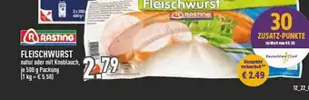 Marktkauf Fleischwurst Natur Oder Mit Knoblauch Rasting Angebot