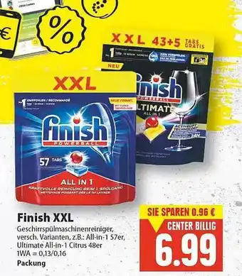 E-Center Finish Xxl Angebot