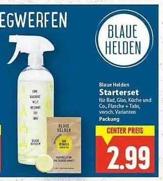 E-Center Blaue Helden Starterset Angebot