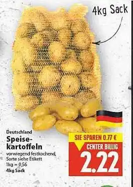 E-Center Deutschland Speise Kartoffeln Angebot