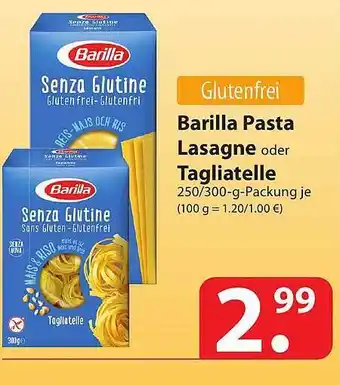 Famila Nord Ost Barilla Pasta Lasagne Oder Tagliatelle Angebot